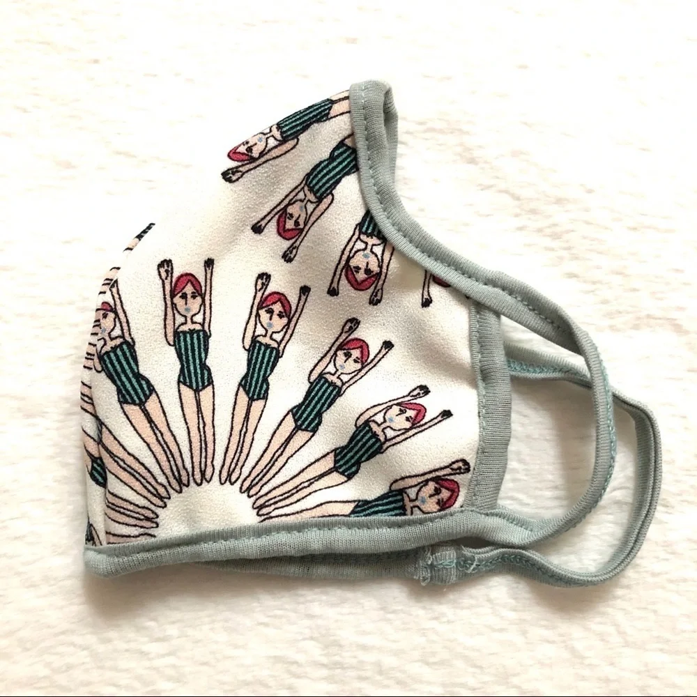 🔴 5 for $10 ONE Printed Face Mask Double Layer Washable Reusable